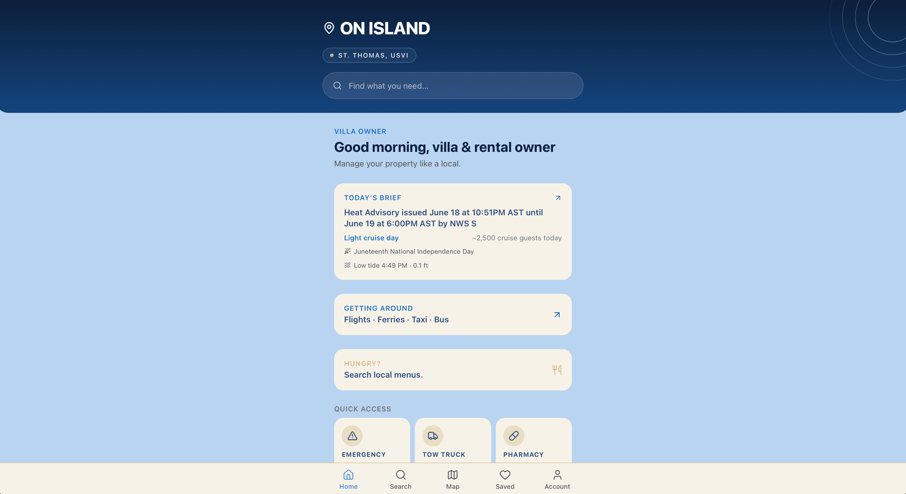 On Island preview